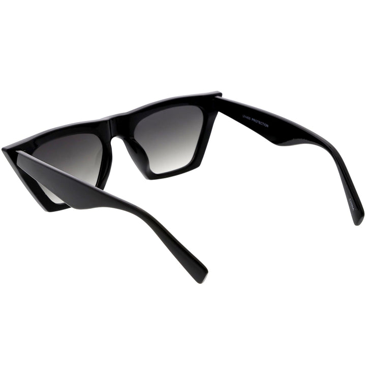 Women's Retro Oversize Wide Pointed Cat Eye Sunglasses C921