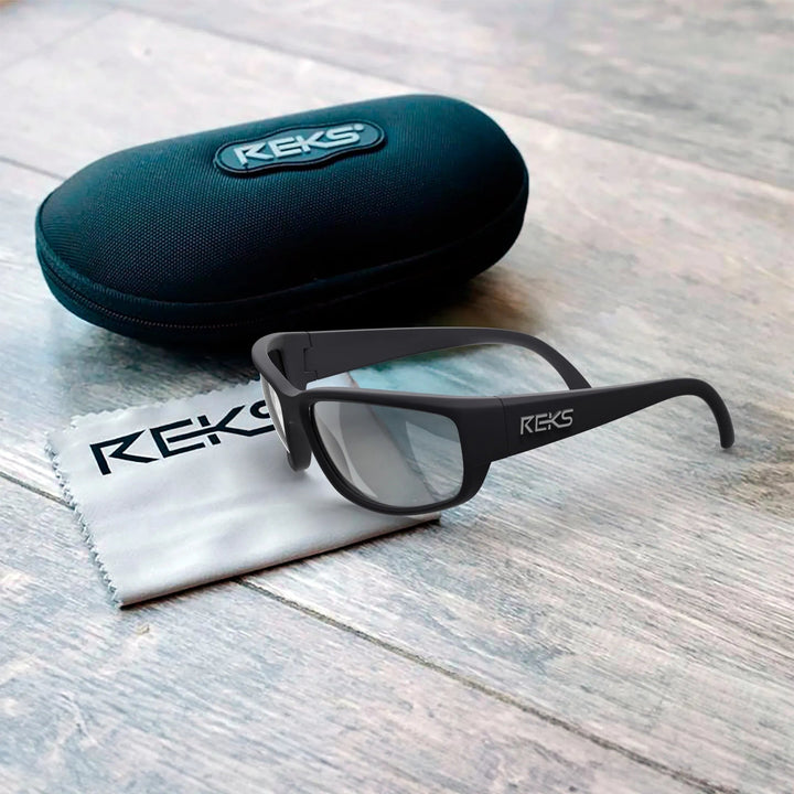 Tortoise Rectangle Prescription Polycarbonate Sunglasses