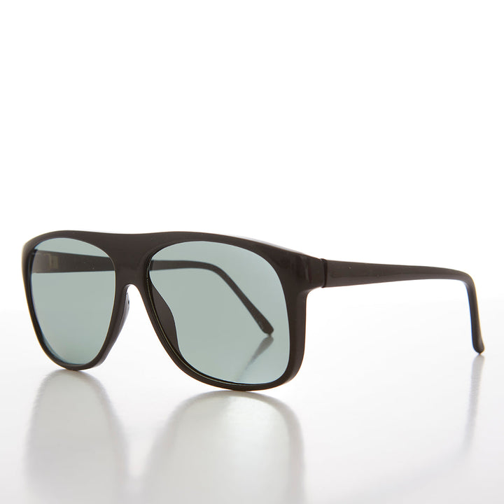 Gafas de sol de aviador vintage grandes cuadradas con lentes de vidrio - Conrad