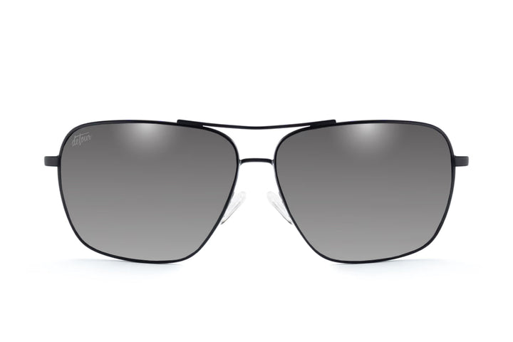 Coastal XL - Matte Black/Grey Tortoise - Silver Bullet Polarized