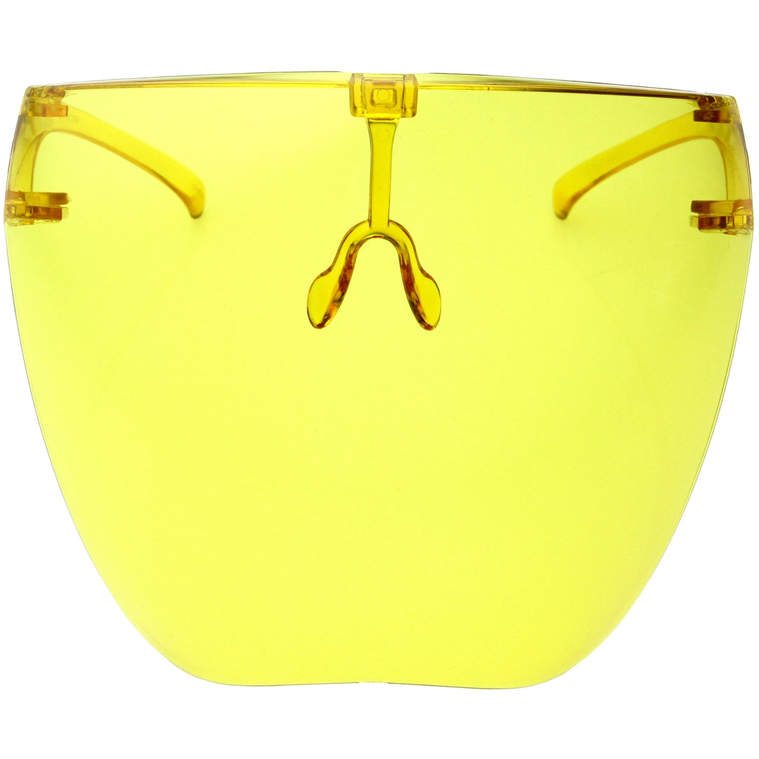 Protective Face Shield Full Cover Visor Glasses/Sunglasses (Anti-Fog) D188