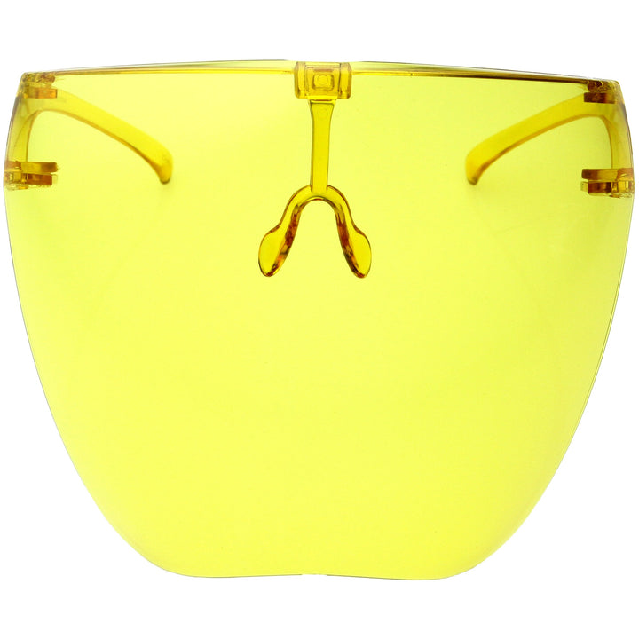 Protective Face Shield Full Cover Visor Glasses/Sunglasses (Anti-Fog) D188