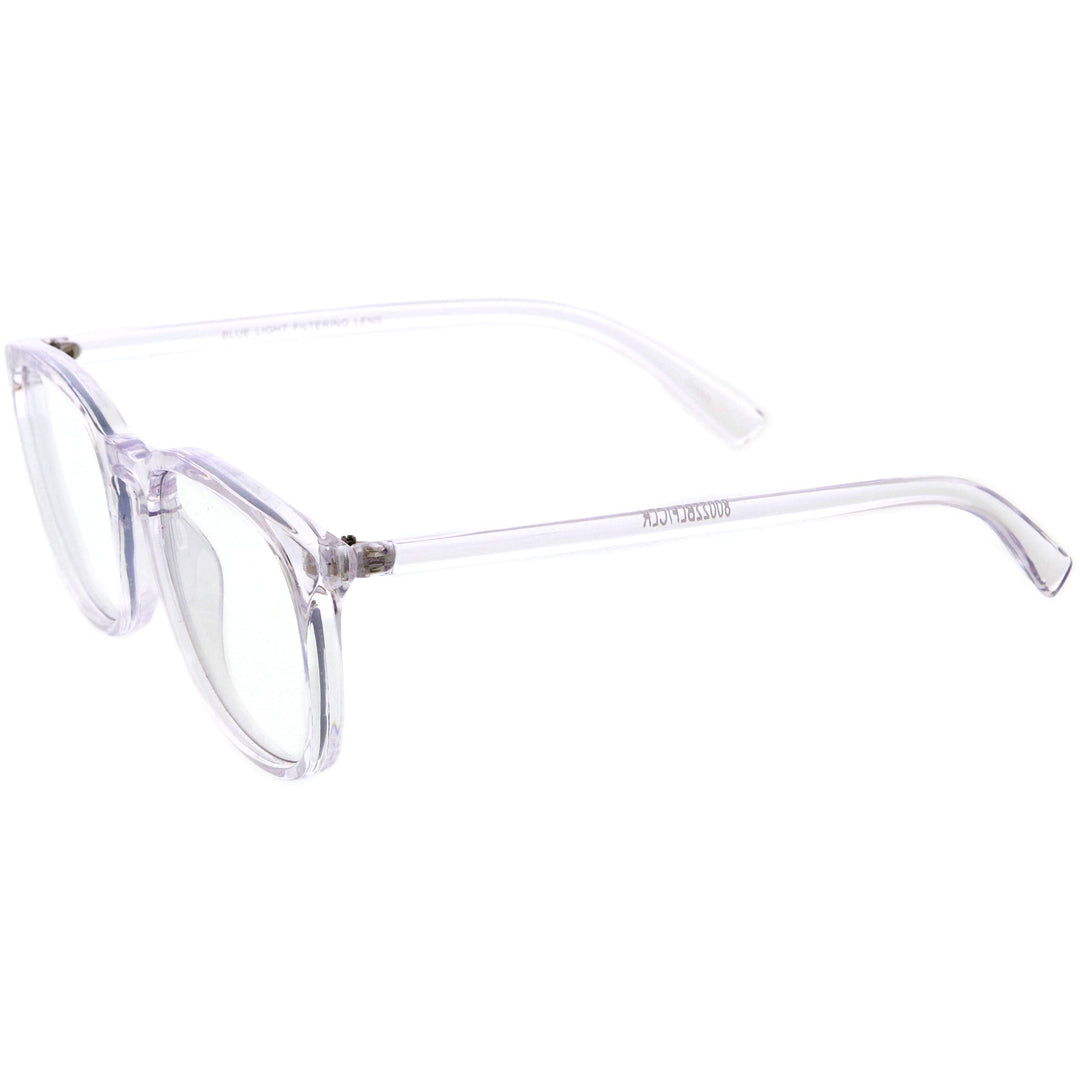 Anti Blue Light Blocking Horn Rimmed Computer Glasses