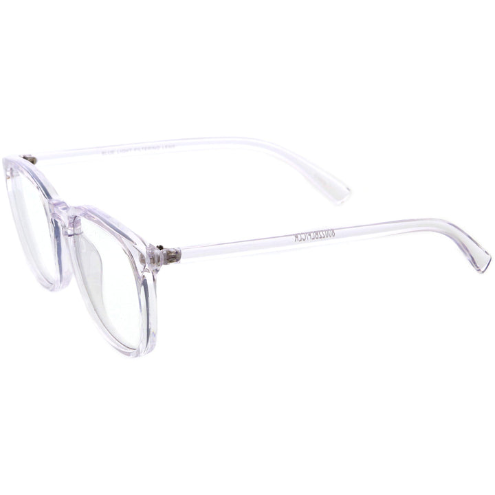 Anti Blue Light Blocking Horn Rimmed Computer Glasses