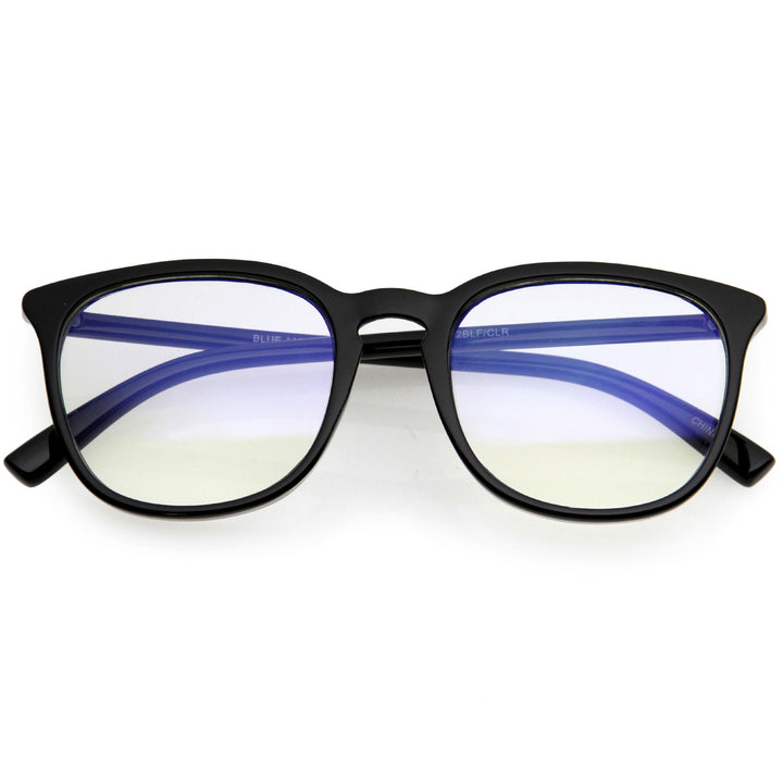 Anti Blue Light Blocking Horn Rimmed Computer Glasses