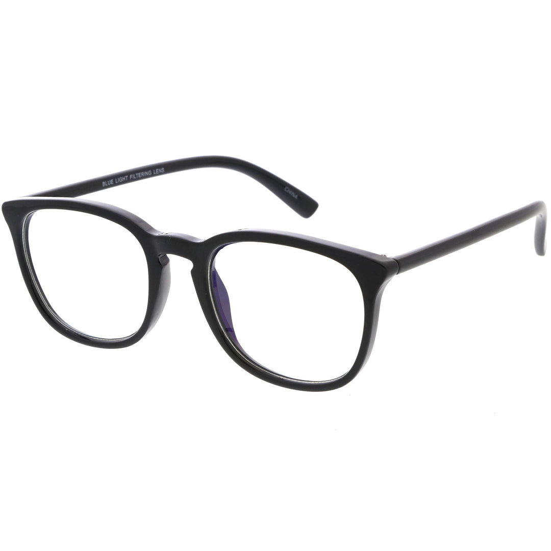 Anti Blue Light Blocking Horn Rimmed Computer Glasses