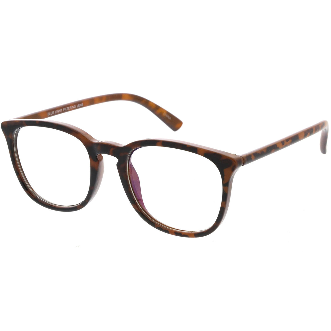 Anti Blue Light Blocking Horn Rimmed Computer Glasses