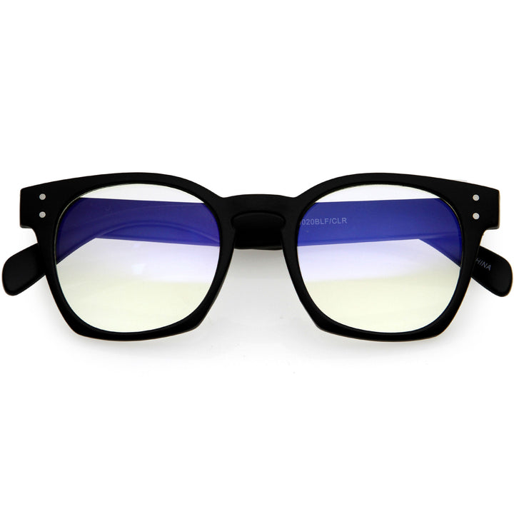 Blue Light Filtering Horn Rimmed Square Computer Glasses