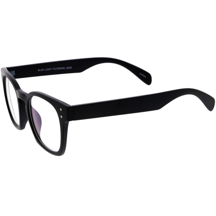 Blue Light Filtering Horn Rimmed Square Computer Glasses