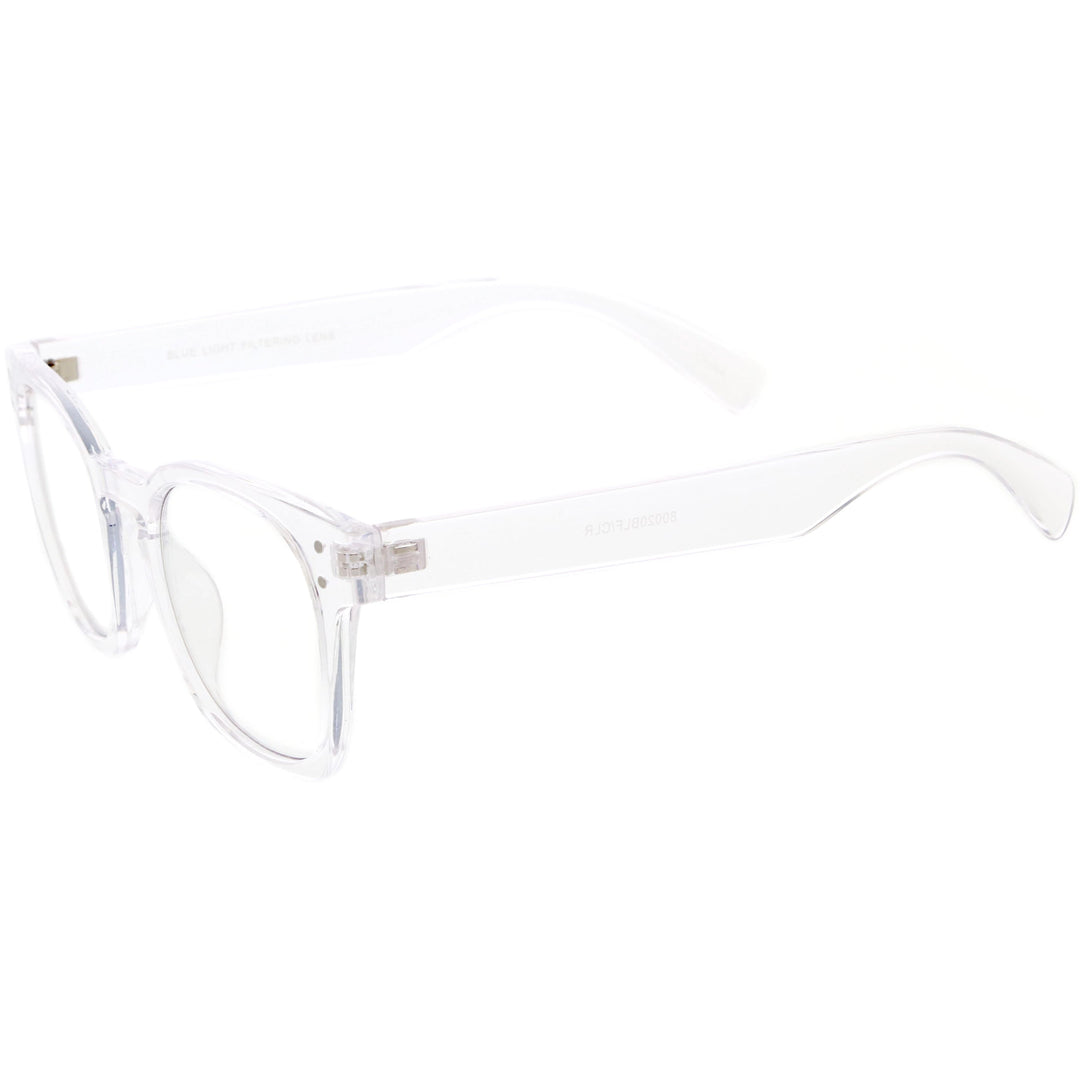 Blue Light Filtering Horn Rimmed Square Computer Glasses