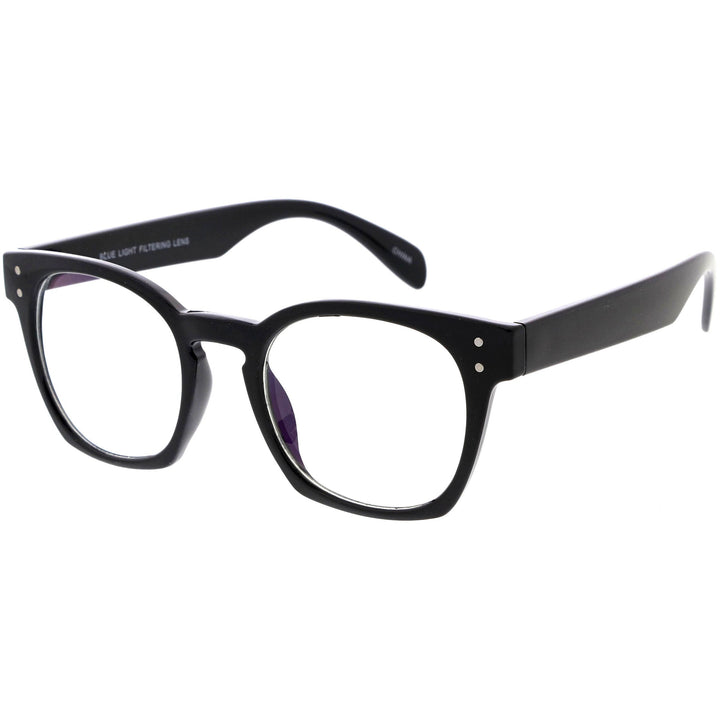 Blue Light Filtering Horn Rimmed Square Computer Glasses