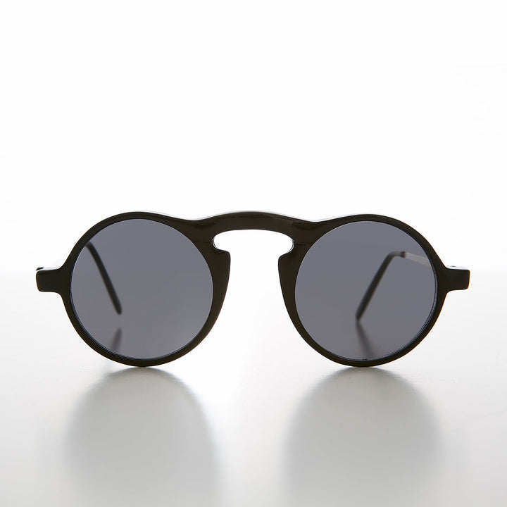 Round Old Fashioned Aviator Sunglasses - Dane