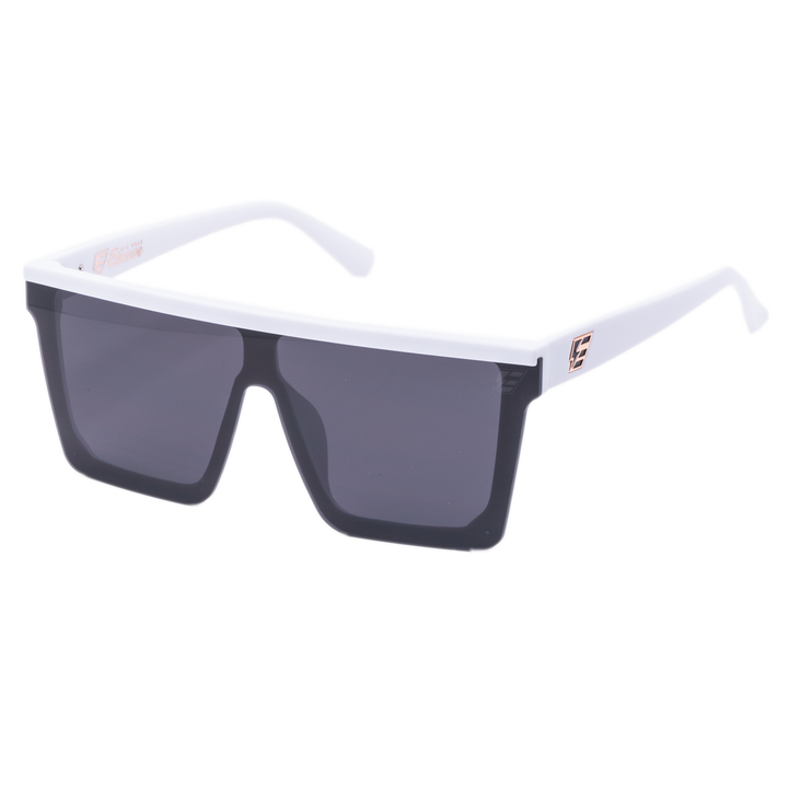 Afterhour White Frame/Smoked Lens