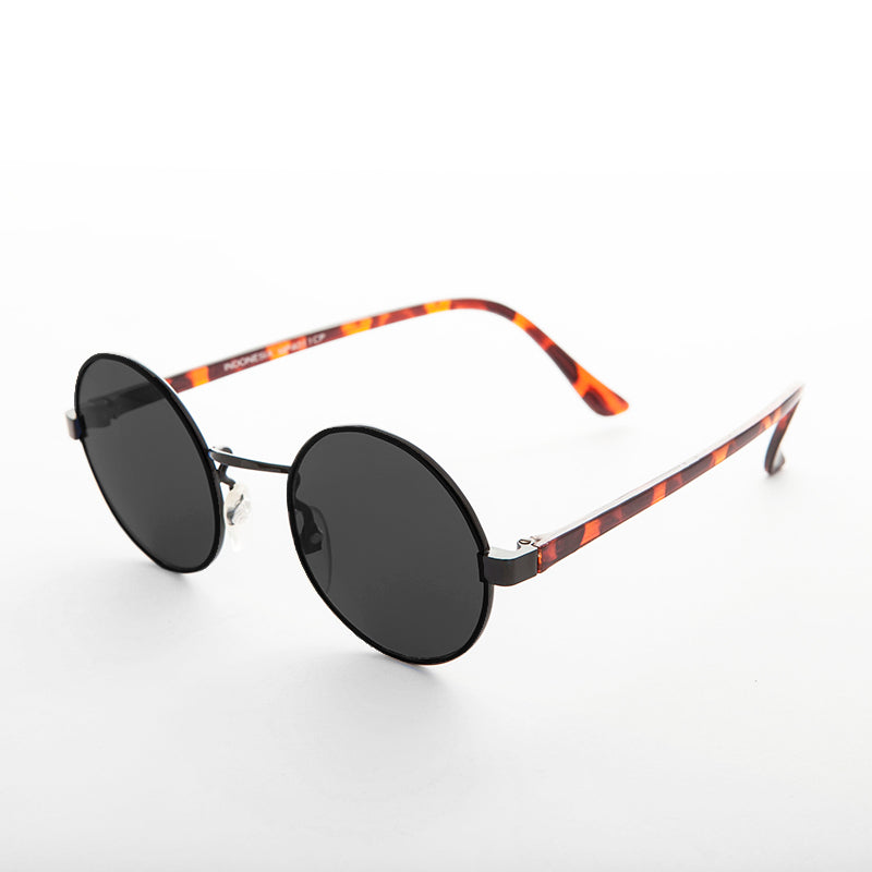 Round Hippie Retro Vintage Sunglass - Rounder