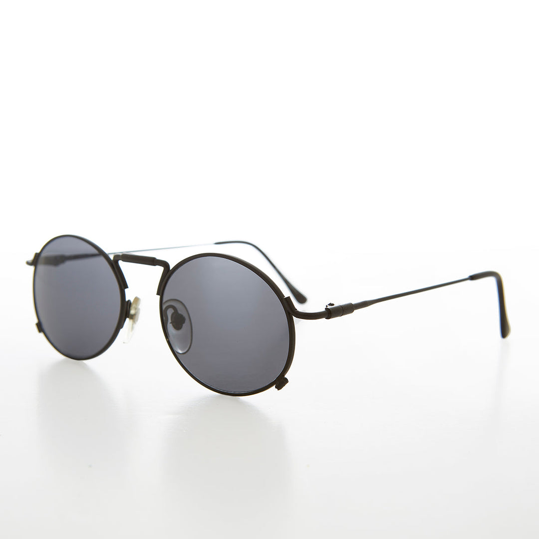 Metal Industrial Steampunk Vintage Sunglass - Eben