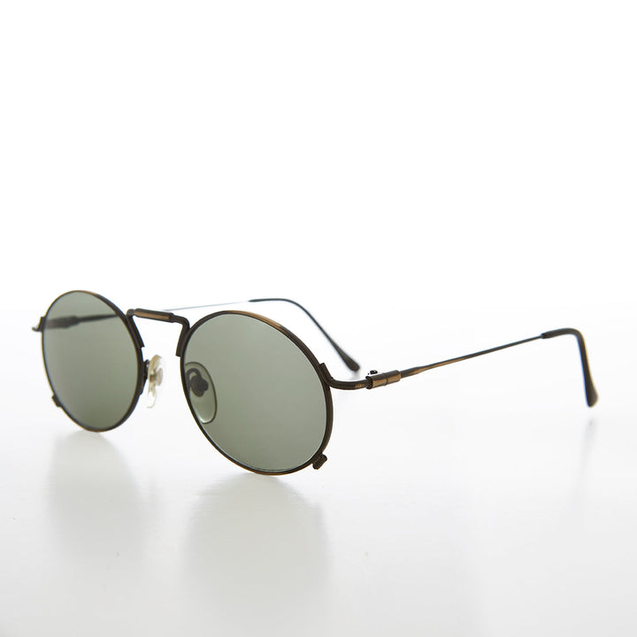 Metal Industrial Steampunk Vintage Sunglass - Eben