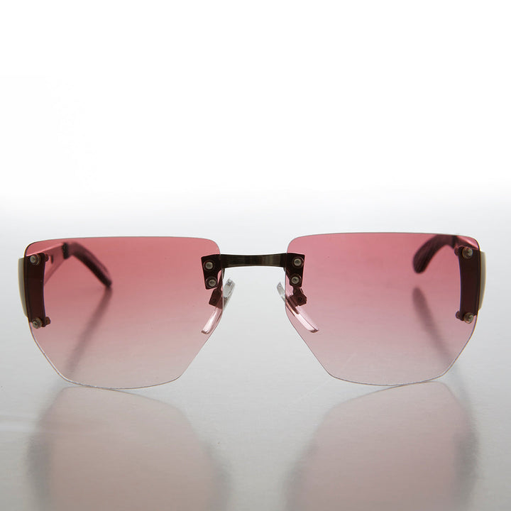 Rimless y2k Sunglass - Emerson