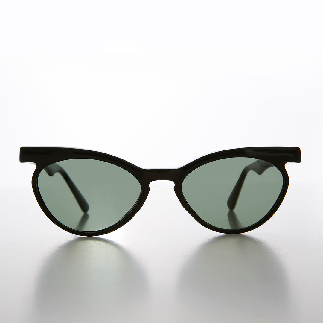 Round Winged Unique Vintage Cat Eye  Sunglass - Emily