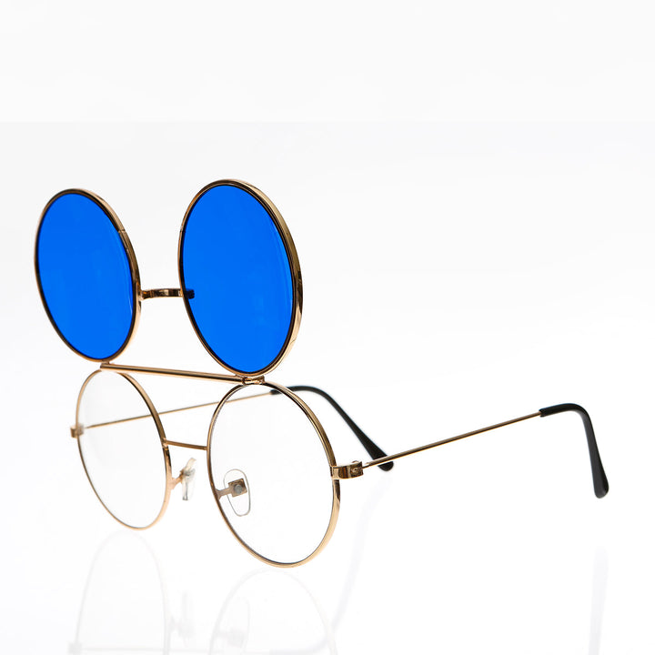 80s Flip Up Sunglasses - Flippy