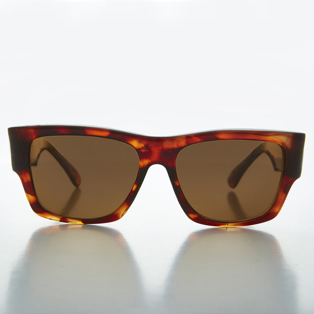 Big Square Men's Vintage Sunglasses - Freddy