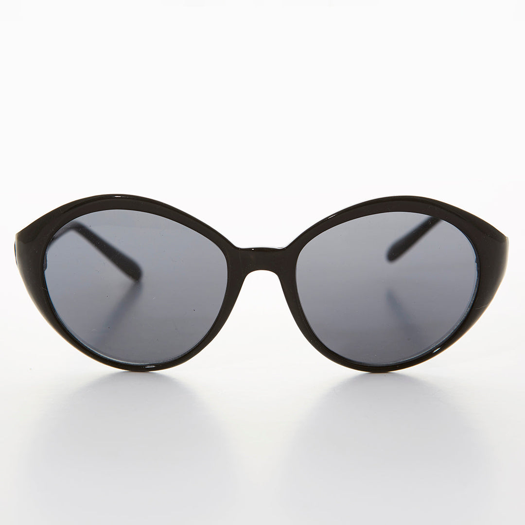Round Women's Vintage Sunglass - Ginger