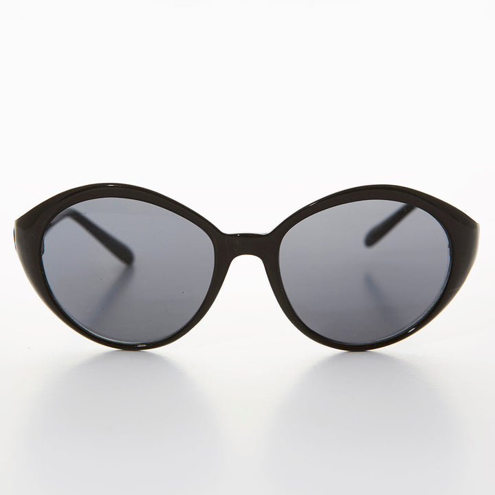 Round Women's Vintage Sunglass - Ginger