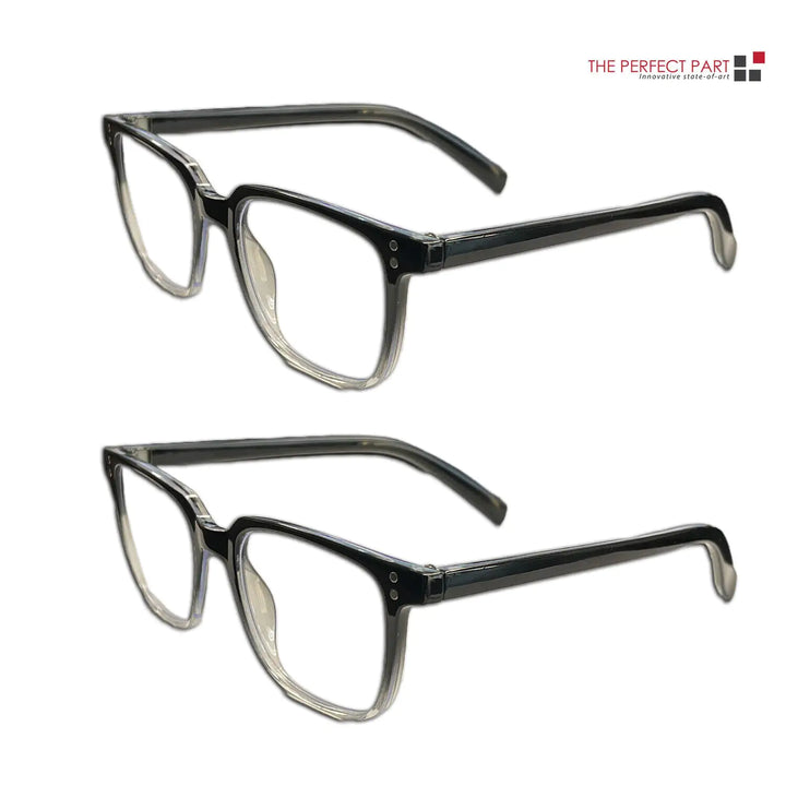 2 PK Unisex Blue Light Blocking Reading Computer Glasses