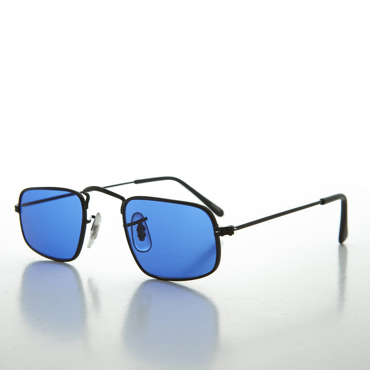 Square Hippy Ben Franklin Colored Lens Vintage Sunglass - Jazz