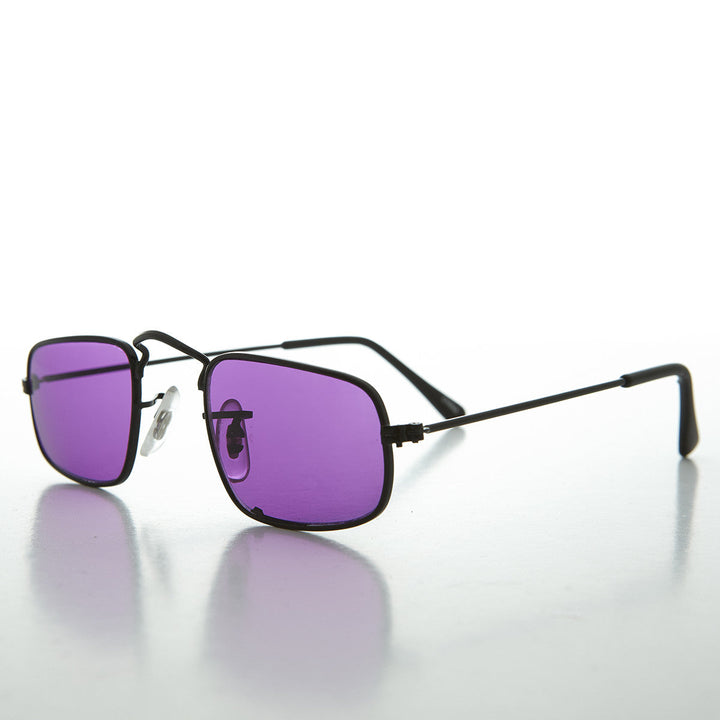 Square Hippy Ben Franklin Colored Lens Vintage Sunglass - Jazz