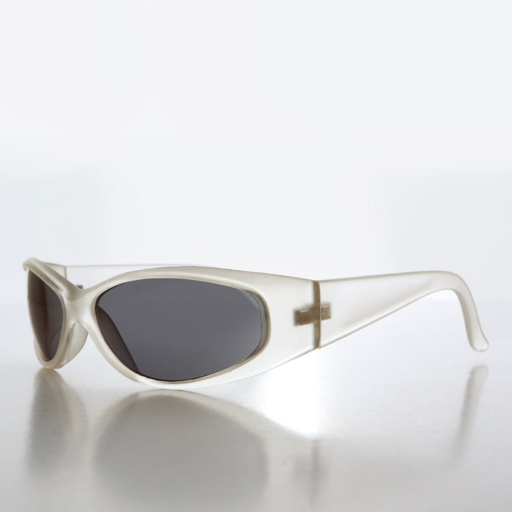 Unisex Sporty Wrap Sunglasses - Laurel