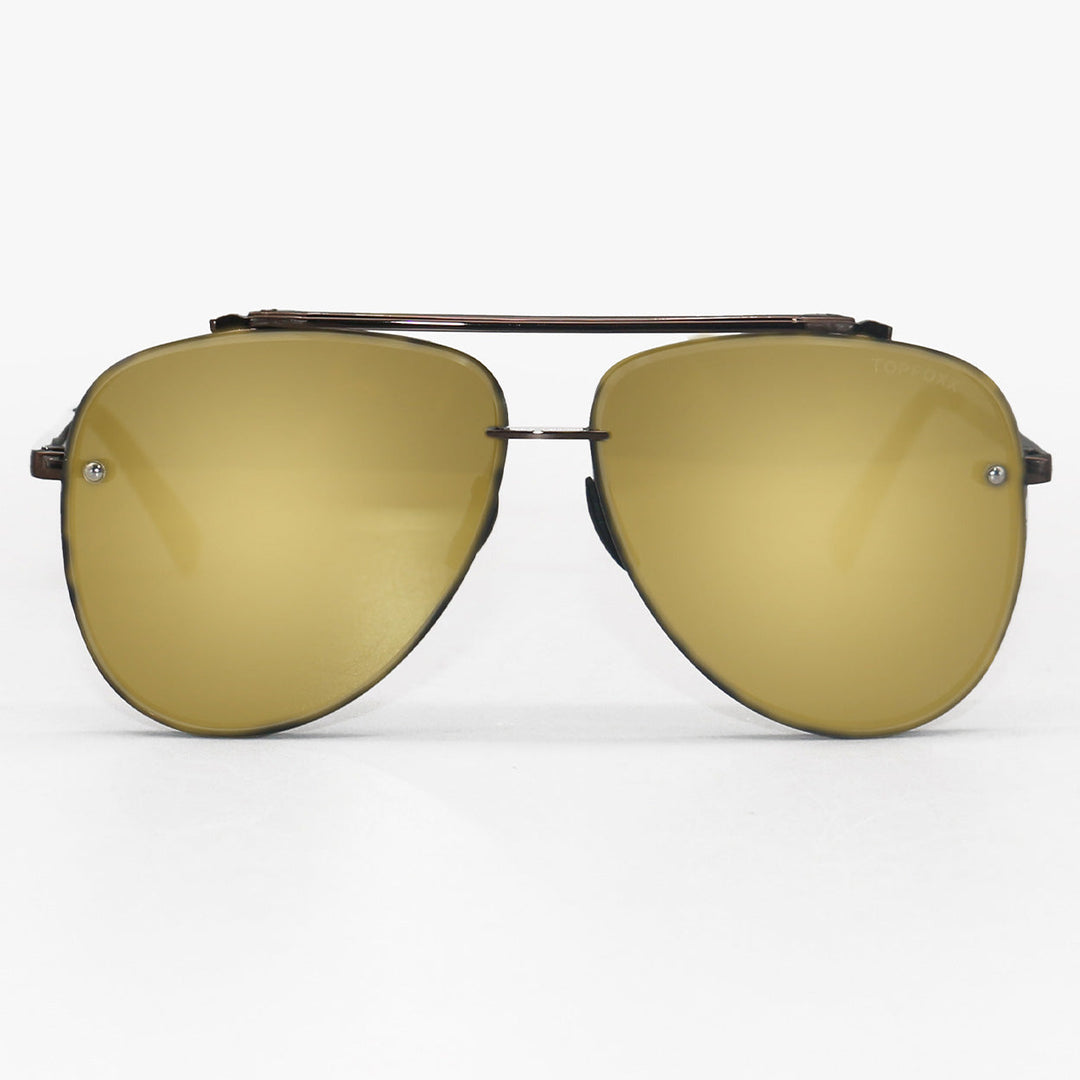 Luna - Tangle Free - Copper Aviator Sunglasses