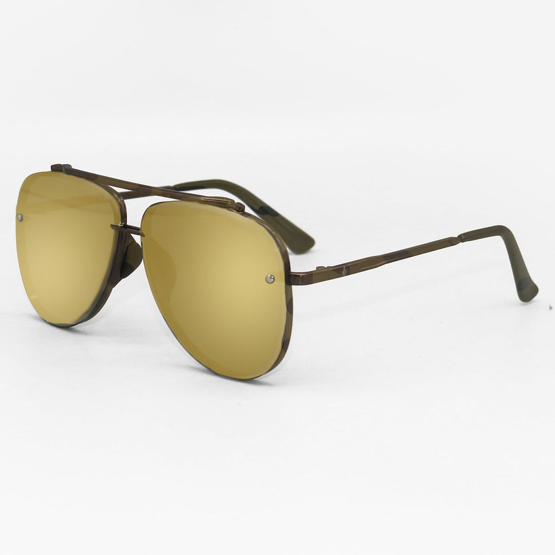 Luna - Tangle Free - Copper Aviator Sunglasses