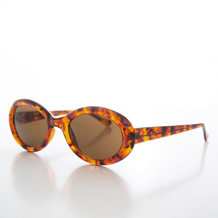 90s Oval Cat Eye Vintage Sunglasses - Macy