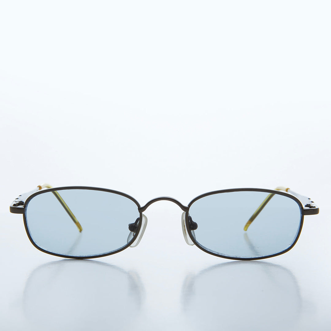 Rectangular Sunglass with Tinted Lenses - Mills