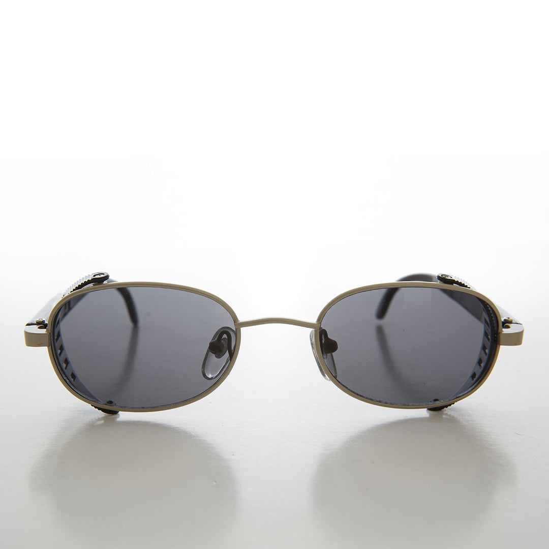 Cyber Punk Colorful Side Shield Vintage Sunglass - Mystery
