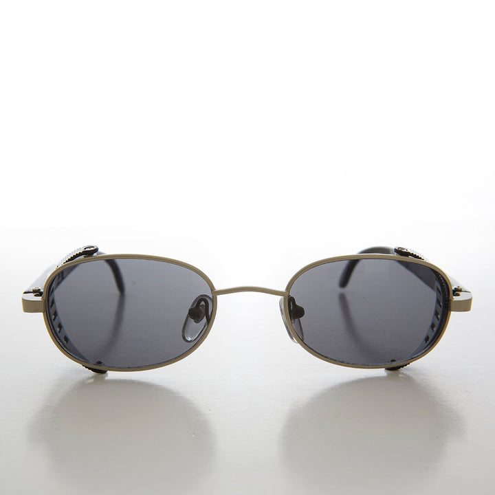 Cyber Punk Colorful Side Shield Vintage Sunglass - Mystery