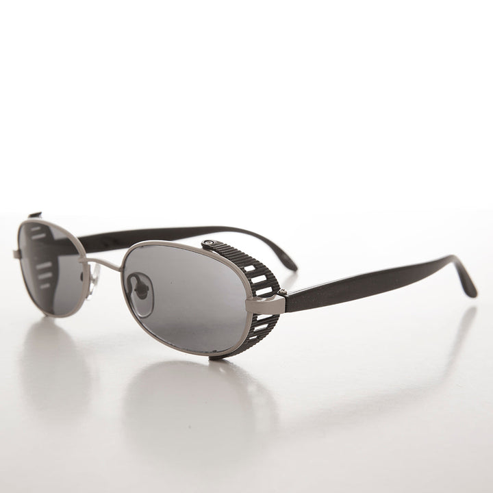 Cyber Punk Colorful Side Shield Vintage Sunglass - Mystery