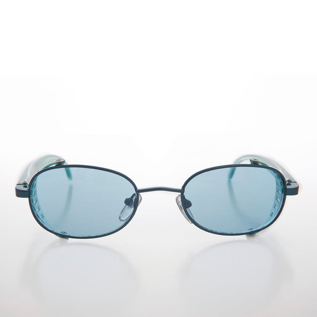 Cyber Punk Colorful Side Shield Vintage Sunglass - Mystery