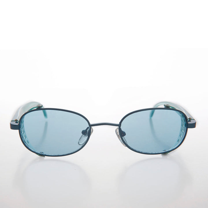 Cyber Punk Colorful Side Shield Vintage Sunglass - Mystery