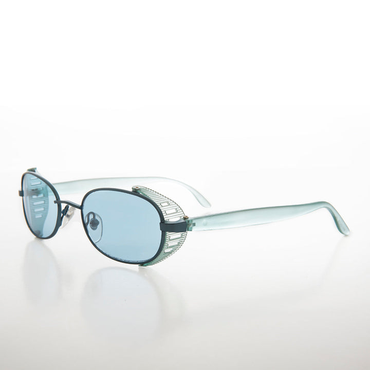 Cyber Punk Colorful Side Shield Vintage Sunglass - Mystery