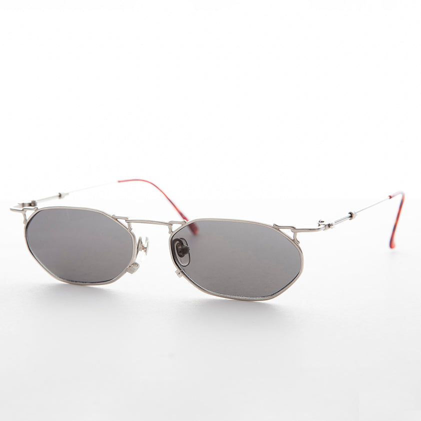 Victorian Goth Steampunk Vintage Sunglasses - Ned