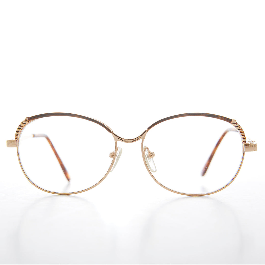 Gold Round Women&