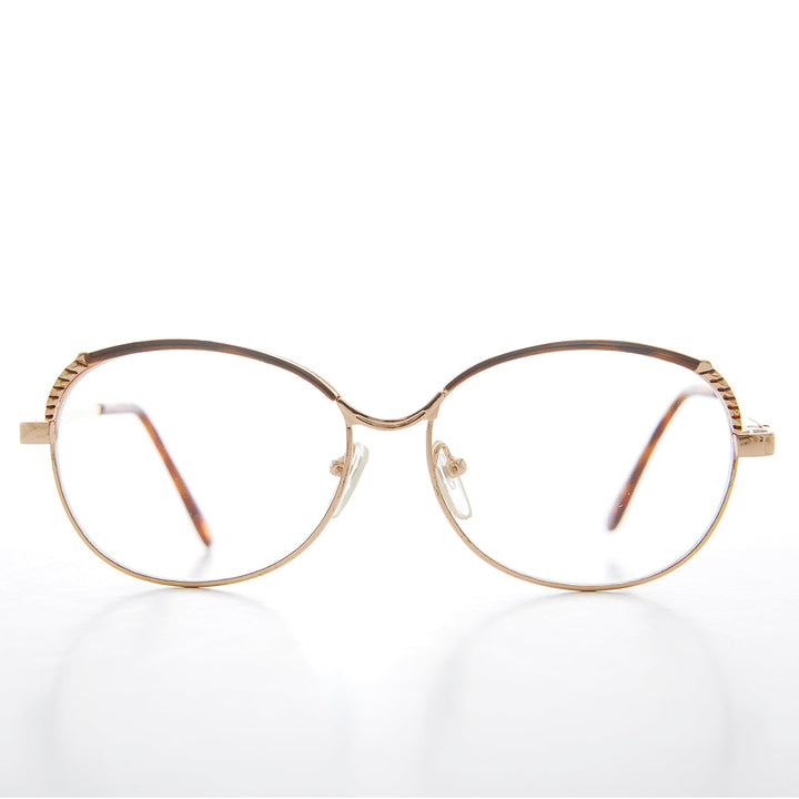 Gold Round Women&