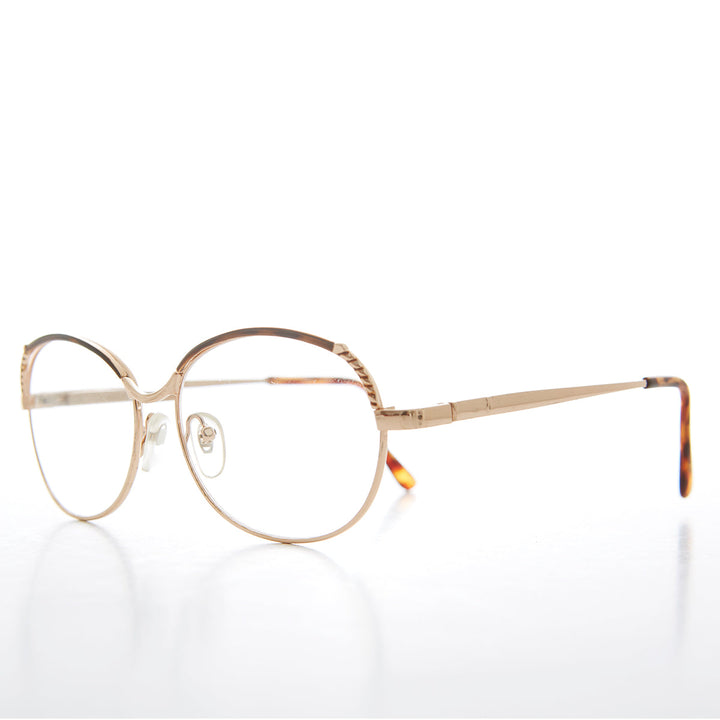 Gold Round Women&