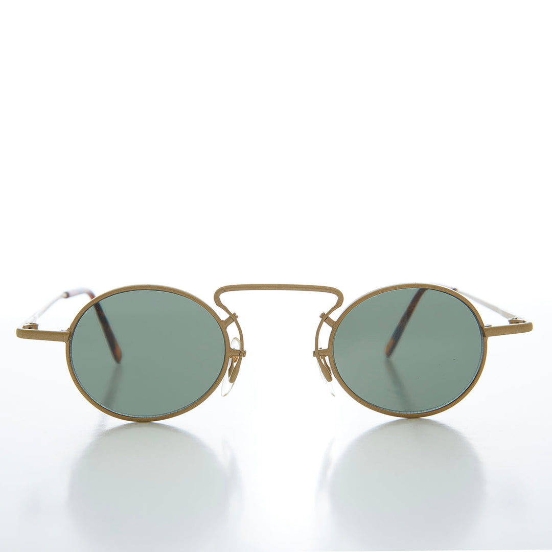Oval Spectacle Edwardian Vintage Sunglasses - Noble