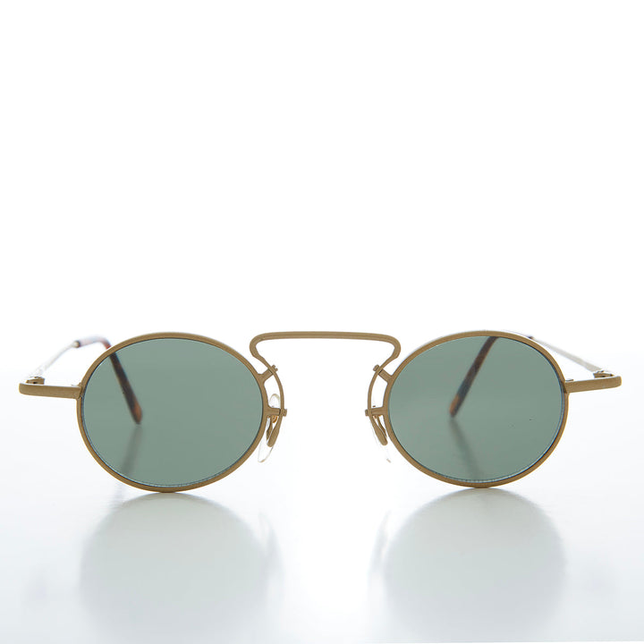 Oval Spectacle Edwardian Vintage Sunglasses - Noble