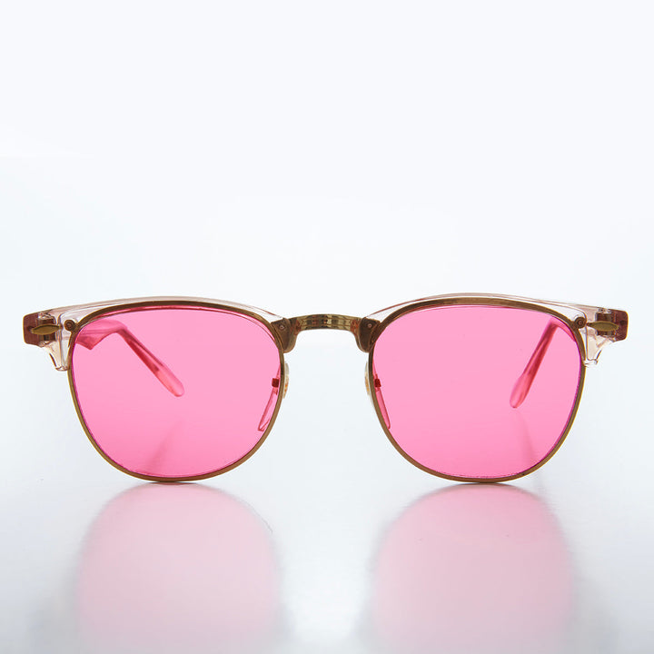Classic Half Frame Vintage Sunglasses - Nowels