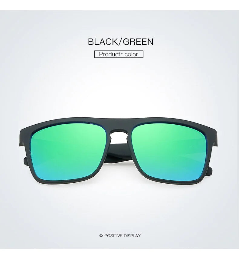 Square Polarized Sunglasses for Outdoor Sports | Driving | Golfing