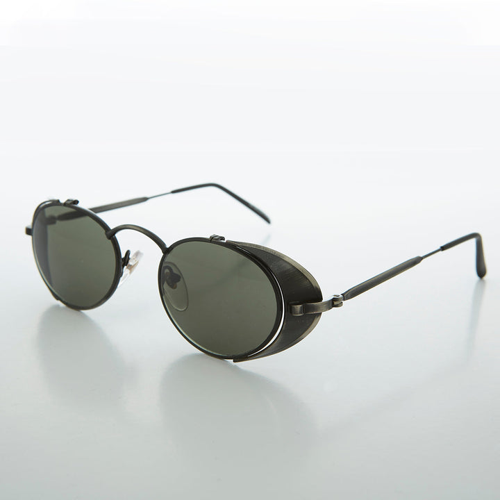 Steampunk Goggle Sunglass with Side Shields Vintage - Orson