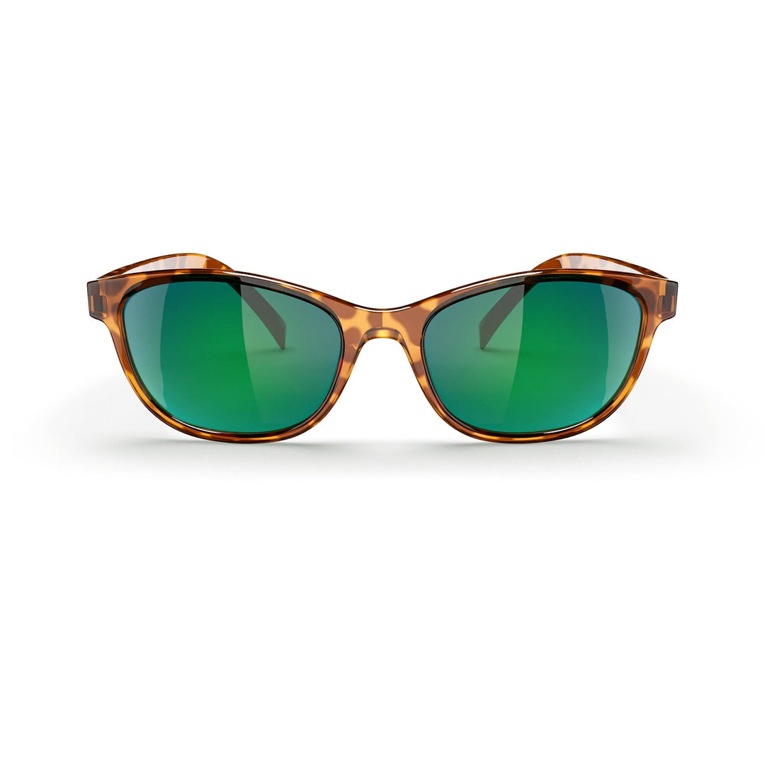 Tortoise Oval Prescription Polarized Polycarbonate Sunglasses